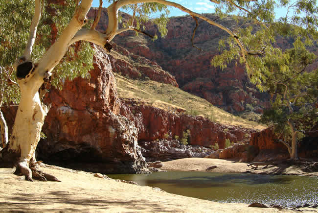 Ormiston Gorge, MacDonnell Ranges, Northern Territory, Australia.