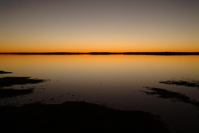 Lake Caroline, north Simpson Desert, Northern Territory, Australia.