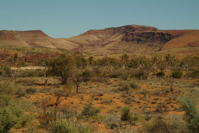 Hermannsburg, MacDonnell Ranges, Northern Territory, Australia.