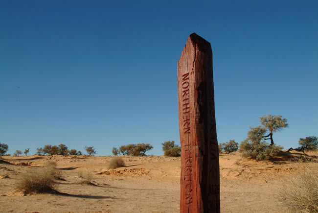 Poeppel Corner, Simpson Desert, Northern Territory, Australia.