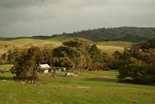 McHarg Range, near Heathcote, central Victoria, Australia.