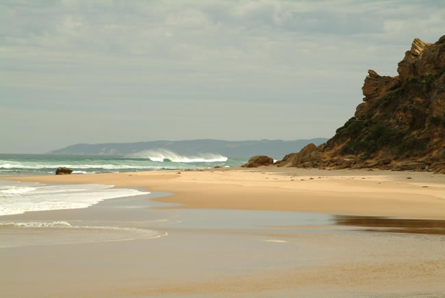Waves, Glen Aire beach, near Cape Otway, Otways Forest, Victoria, Australia.