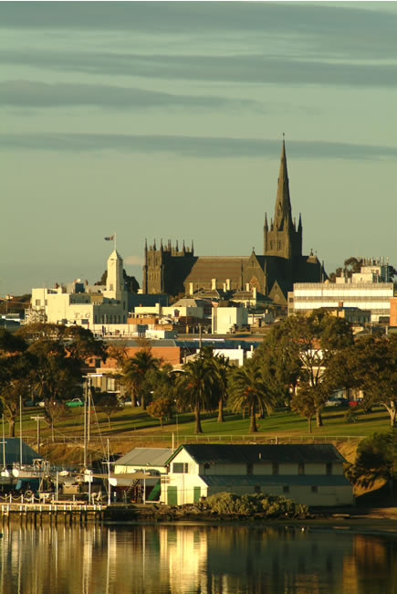 St Mary of the Angels Basilica, Geelong, Victoria, Australia.