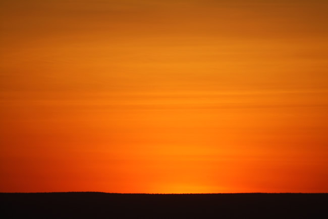 Sunset over Balgo Hills, Western Australia.
