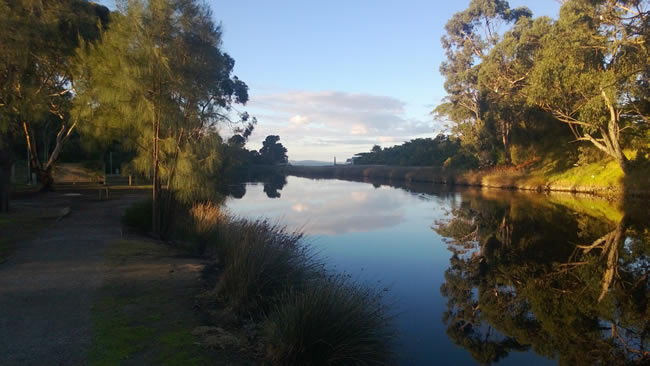 Quiet reflections on a morning walk, Lorne, Victoria, Australia.