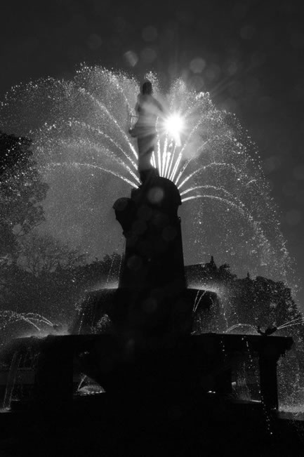 The Archibald, or Helios Fountain, Hyde Park, Sydney, NSW, Australia.