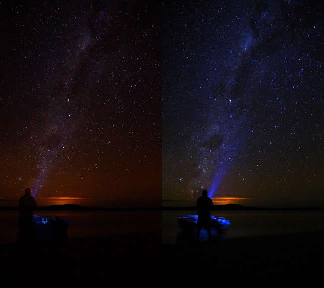 The heavens declare... from the Log Dump Camping area, near Tin Can Bay, Queensland, Australia.