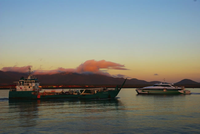 Working watercraft, Gladstone Harbour, Queensland, Australia.