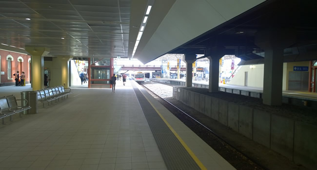Wellington St Station, Perth, Western Australia.