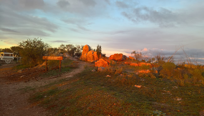 White Rocks Reserve, Broken Hill, New South Wales Australia.