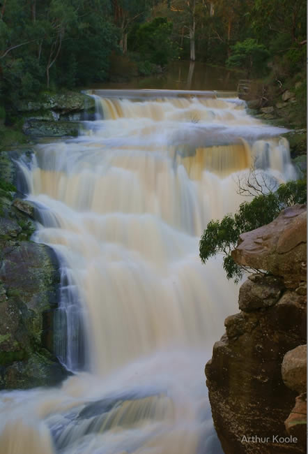 Agnes Falls, north of Wilson's Promontory, Victoria, Australia.