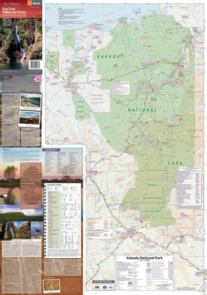 Hema top end national parks - Litchfield, Katherine, Kakadu maps