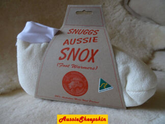Aussie Snox wool pile slippers