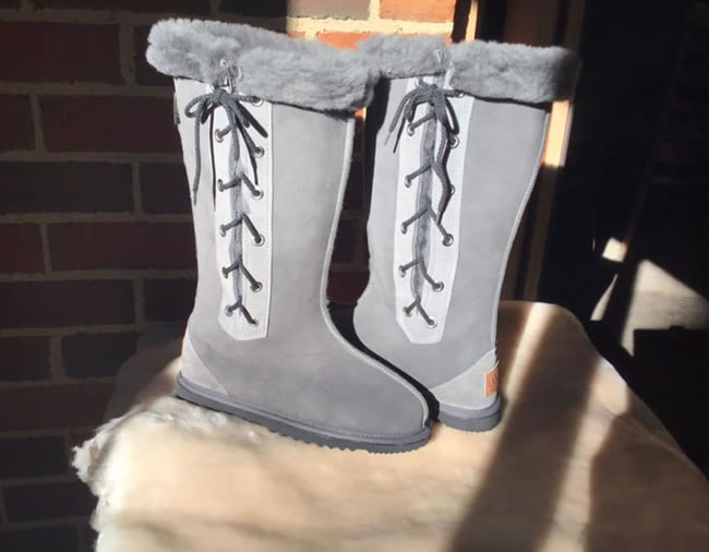 Side Lace-up Ugg Boots