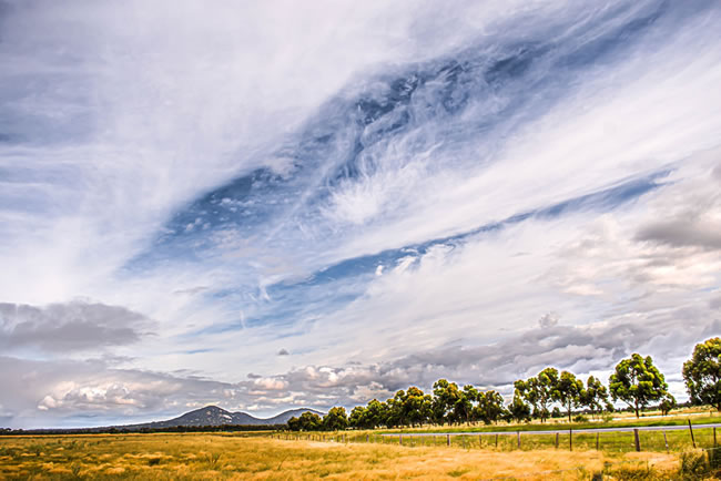 The iconic You Yangs, north of Geelong.
