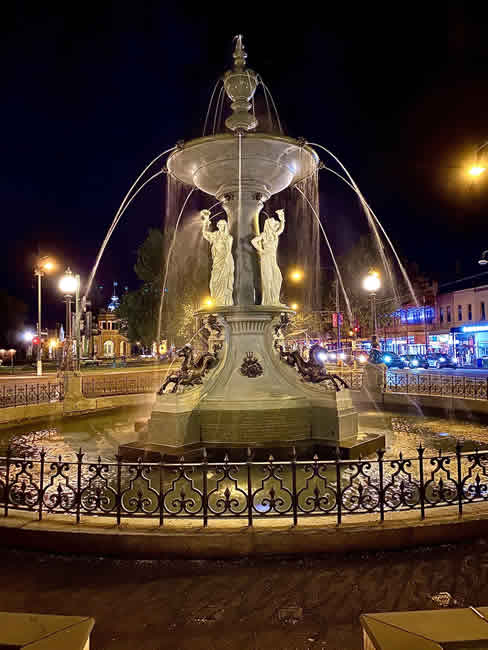 Alexandra Fountain, Bendigo.